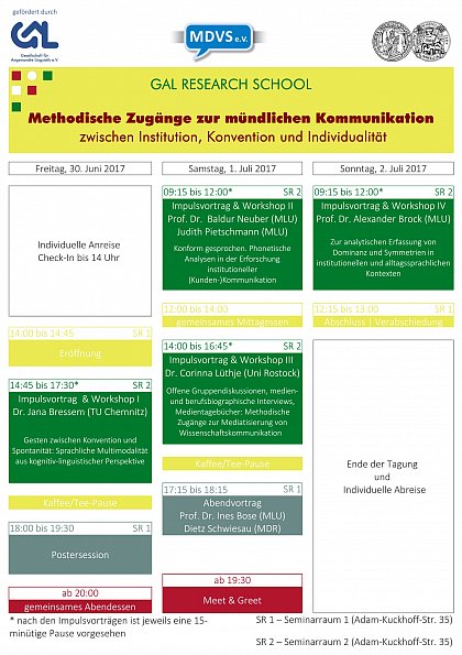 GAL RS 2017 Programm