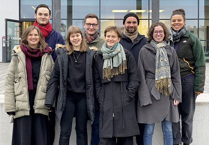 hintere Reihe (v.l.n.r.): Sven Thor, Rick Lorenz, Len Jakobsen, Michelle Kolberg -
vordere Reihe (v.l.n.r.): Teresa Finke, Rosa Faupel, Selma Neubauer, Ida Kranzfelder